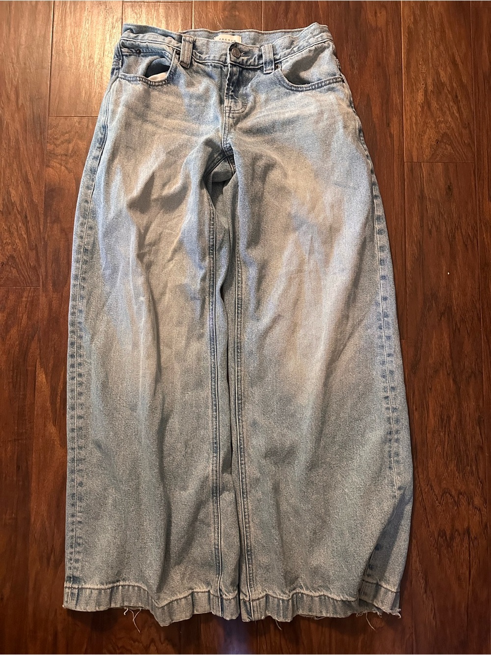PacSun Sloane Baggy Light Blue Wide Leg Jeans